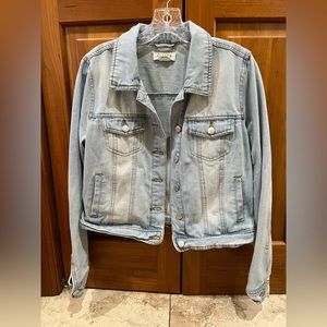 light wash jean jacket